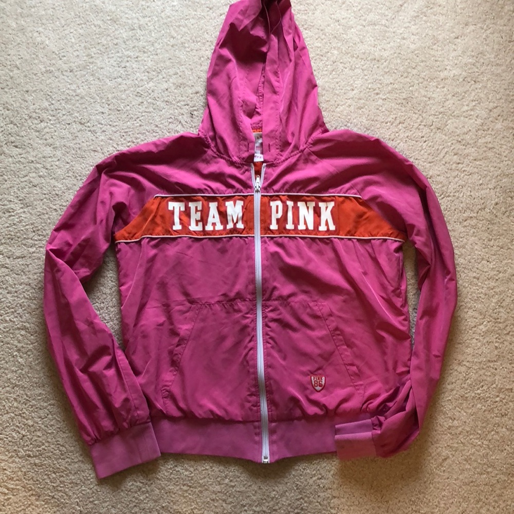 PINK by VS track jacket.  Size L